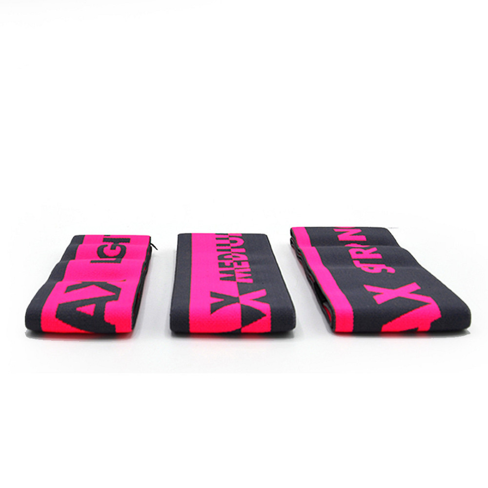 Набір тканевих гумок для занять фітнесом пілатесом кросфітом реабілітації силових тренувань MadMax Київ - фото 6