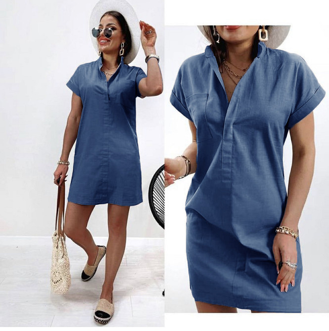 Жіноча лляна сукня літня "Avrora" оптом та по дропшипінгу | Норма Київ - фото 2