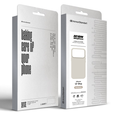 Чехол для мобильного телефона Armorstandart ICON2 MagCase Apple iPhone 17 Pro Gardenia (ARM86674) Винница - изображение 2