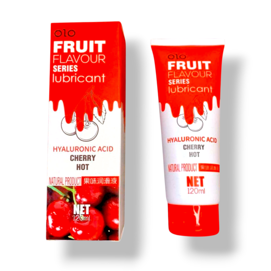 Оральний лубрикант Olo Fruit FLAVOUR зі смаком стиглої вишні, водна основа 120 мл Sex Aura Київ