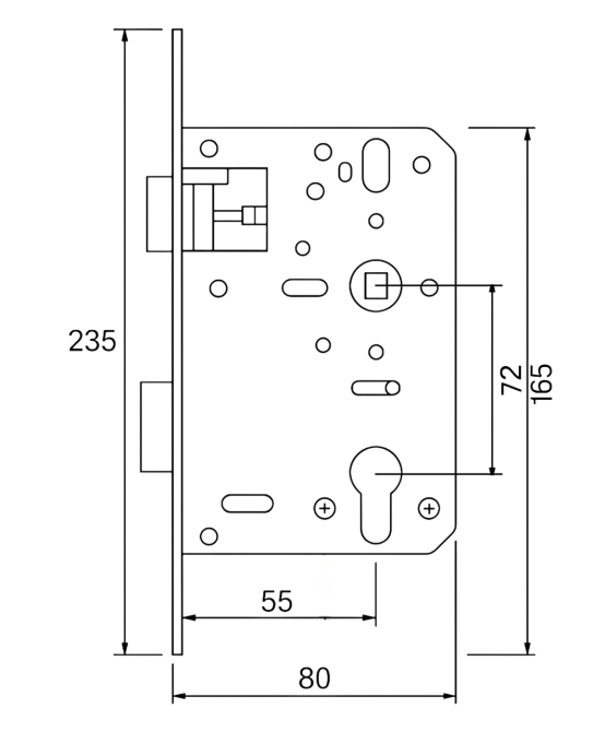 Корпус замка PES 5572 Киев - изображение 2