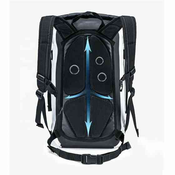 Рюкзак водонепроникний Naturehike NH20FSB01, 500D PVC, 30 л, білий Київ