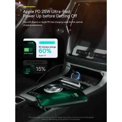 Зарядний пристрій Baseus 1xUSB + 2xUSB-C 65W Golden Contactor Pro dark gray (CGJP010013) Вінниця