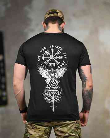 Тактична футболка SELION Voron black ТР6761 Одеса