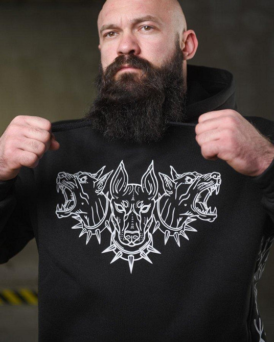 Теплая худи ghetto doberman НП4856 Одесса - изображение 5