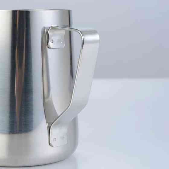 Молочник для вспенивания молока питчер из нержавеющей стали,600 мл, вспениватель для эспрессо-капучино,латте Каменец-Подольский
