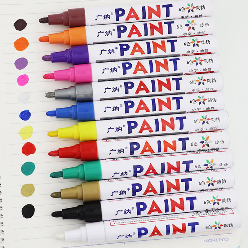 Маркер для Коліс Білий, Срібло, Синій, Ж Київ - фото 1