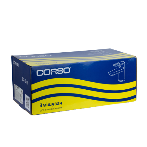 Змішувач Arno 1/2" для раковини литий на шпильці Corso Житомир