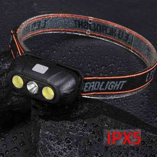 Ліхтарик на голову діодний KX-215-LED-2COB, Ліхтарик на голову із зарядкою, BK-487 Ліхтарик налобник Київ