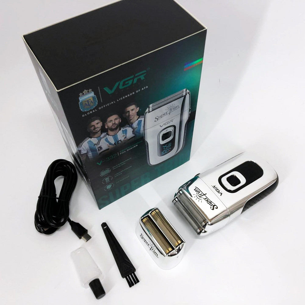 Электрическая бритва для качественного бритья VGR, Бритва портативная аккумуляторная YK-42 Львов - изображение 5