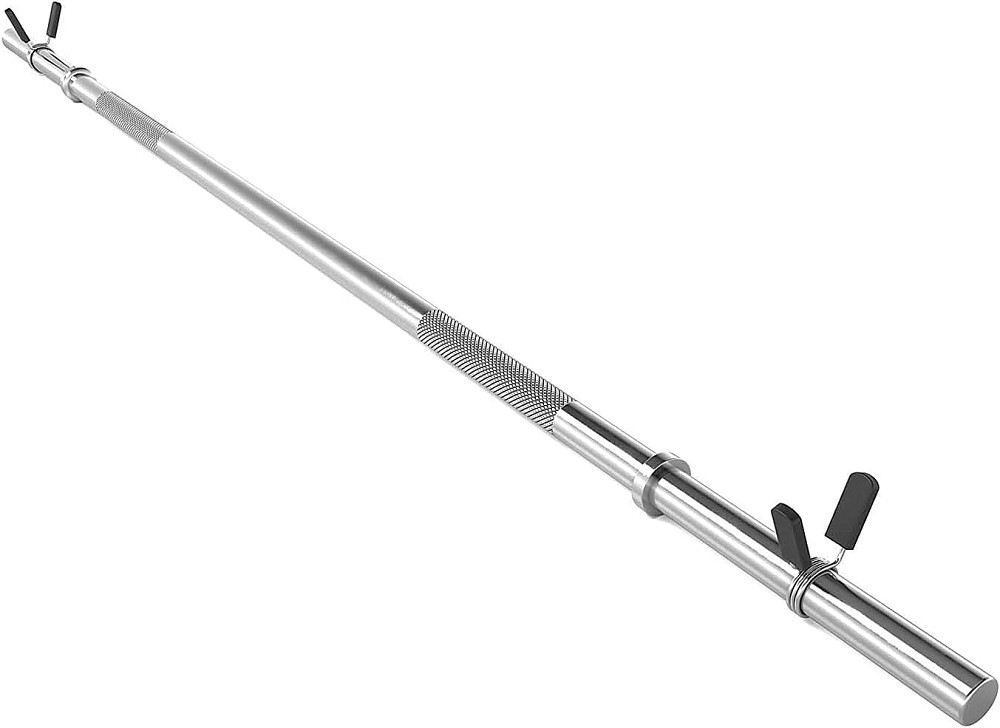 Гриф для штанги Toorx 150 см 25 мм з пружинними замками (BCF-150) Київ - фото 1