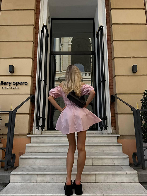 Жіноча стильна романтична літня сукня коттон поплін Одеса - фото 3