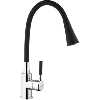 Змішувач Kroner Kuche-C132BLK (CV033126) Вінниця - фото 1