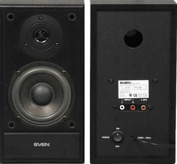 Нові!Акустичні системи гар.SVEN SPS-702 40Wдерев'яні ЧОРНІ колонки 2.0 Харків - фото 4