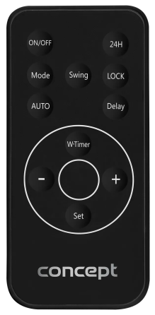 Настенный керамический обогреватель 2000 W черный QH4001 Ровно