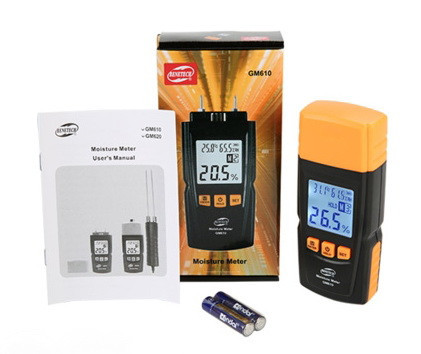 Влагомер игольчатый для древесины 2-70% (28 пород, 4 типа) BENETECH GM610 Киев - изображение 2