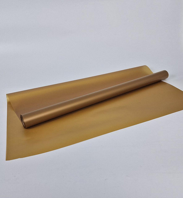 Рулон 10 м тонированный матовый (7) пленка для цветов (h660) № 2 ЗОЛОТО (1 шт) Харьков - изображение 1