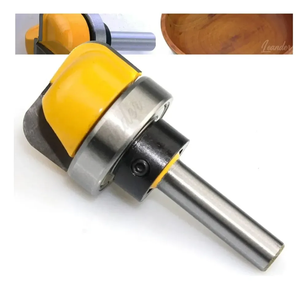 Фреза дерев'яна пазова з підшипником 28.6мм 8мм Київ - фото 8