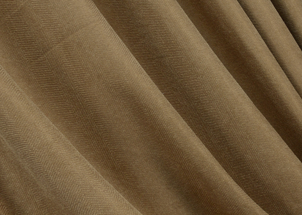 Комплект готовых штор VR-Textil Лен № 1423ш Кофейный 100х275 см 2 шт (31-911) Киев - изображение 6