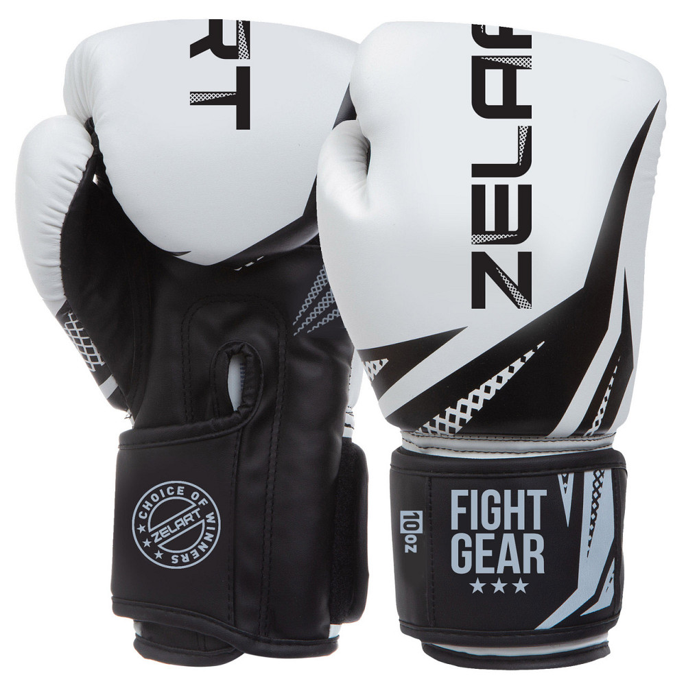 Рукавиці боксерські Zelart BO-0866 розмір 8,10,12 унцій кольори в асортименті Рукавички для боксу та єдиноборств Київ - фото 1
