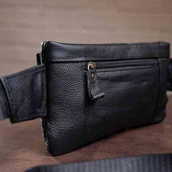 Сумка на пояс Vintage 14734 Чорна Київ