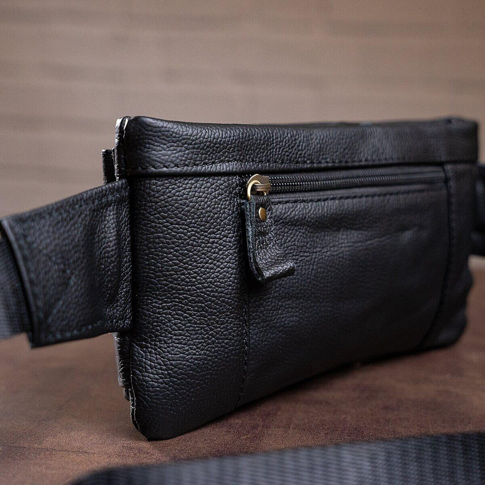 Сумка на пояс Vintage 14734 Черная Киев - изображение 6