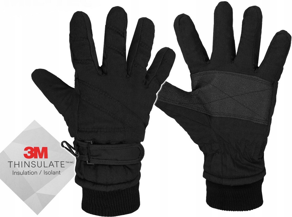 Тактические Перчатки утепленные зимние с липучкой Mil-Tec от Sturm 