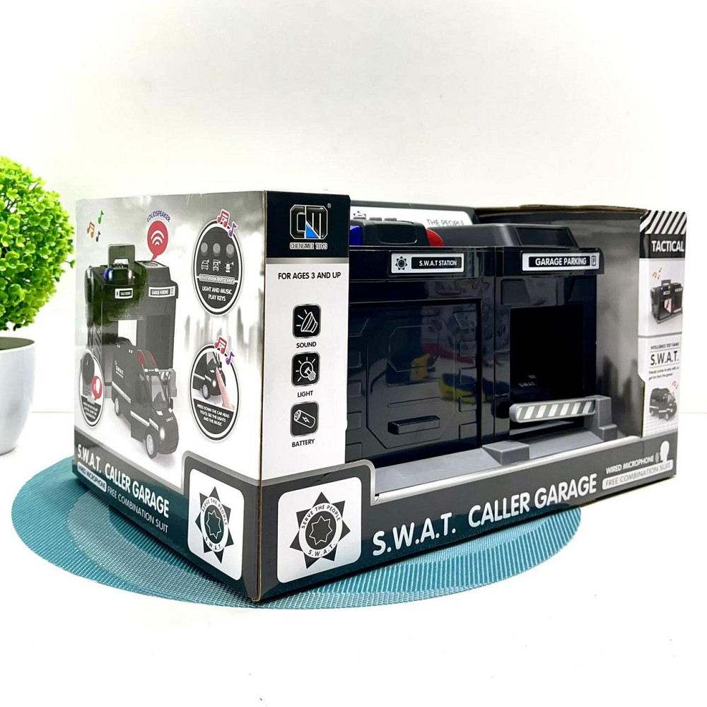 Ігровий набір Chengmei Toys Гараж з машинкою Швидка допомога зі світловими та звуковими ефектами (CLM-557) Чернигов - изображение 4