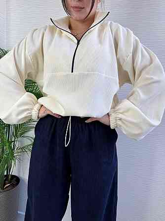 Жіночий стильний повсякденний костюм двійка з мікровельвета Одеса