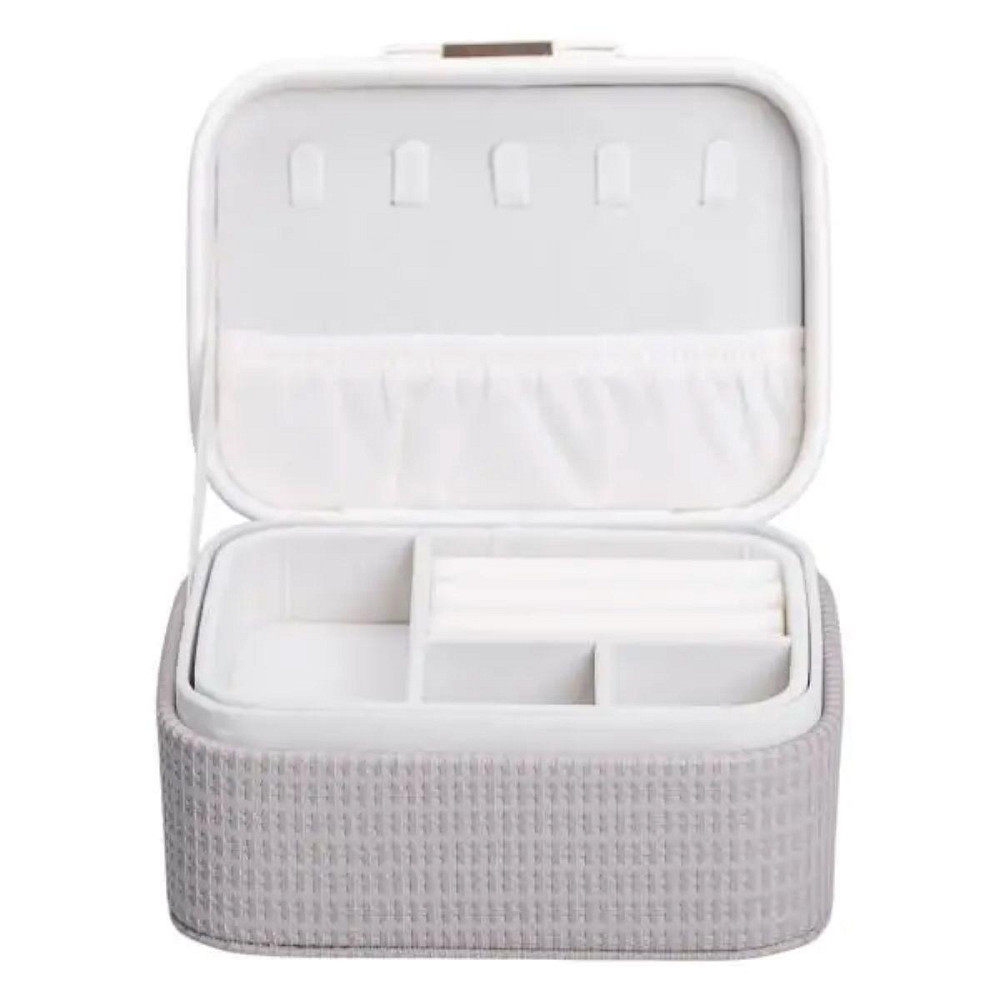 Скринька для прикрас з еко шкіри 15.5×11.5×8.5 ​​органайзер для ювелірних виробів HP-5-37BE Київ - фото 1