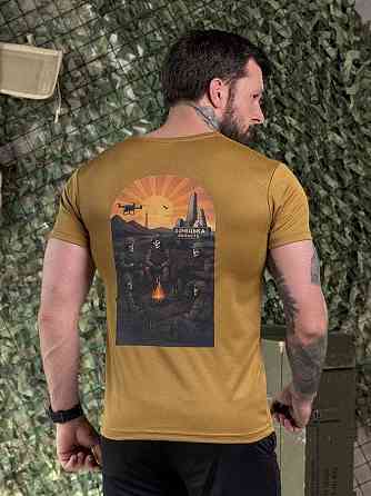 Тактична потовідвідна футболка Донецька зона coyot ДЛ7398 Одеса