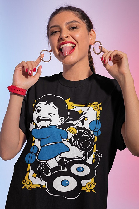 Футболка для мальчика аниме Шпион и семья оверсайз (рост от 165 до 180 ) Черний AnimeJ0487m Днепр - изображение 2