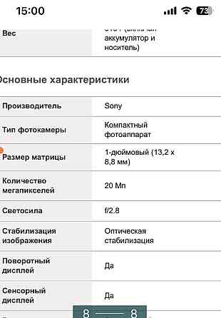 Фотоапарат Sony Cyber-shot DSC-RX10 (DSCRX10.RU3) Київ