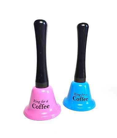 Колокольчик ручной настольный Ring for a Coffee Киев