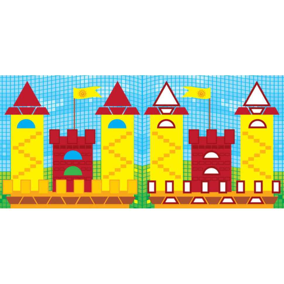 Розвиваюча книжка Наклейки-картинки "Палац" 668006, 8 сторінок Вінниця - фото 3