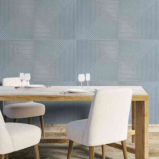 Панель стеновая 3D 500х500х5мм Бамбук Серый SW-00002878 Днепр