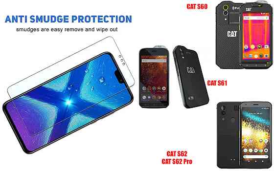 Защитное стекло NeoGlass для CAT S60, CAT S61, CAT S62, CAT S62 Pro – ультрапрозрачное и устойчивое Киев