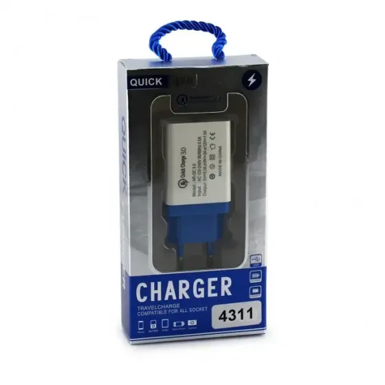 Адаптер с поддержкой QC3.0 Fast Charge USB AR 60 Киев