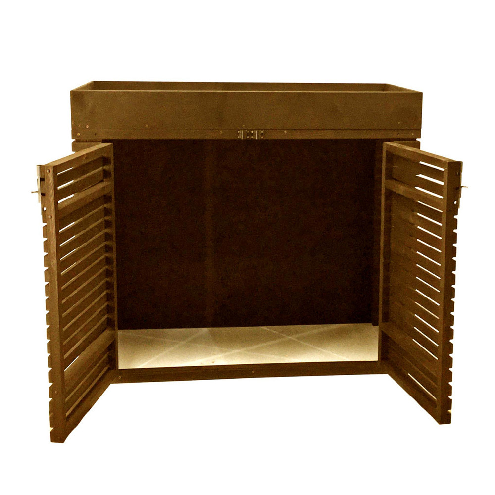 Бокс для сміттєвого бака "Чівал" капучино Миколаїв - фото 2