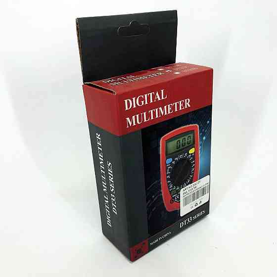 Мультиметр для автомобиля 33 C DT DIGITAL, Современные цифровые мультиметры, XA-771 Тестер профессиональный Киев