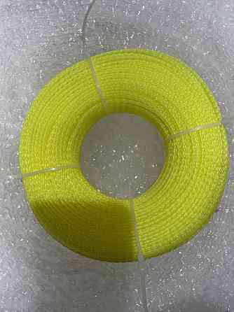 Леска мотокосы Ø2, см, 100 метров (косичка, желтая) Мукачево