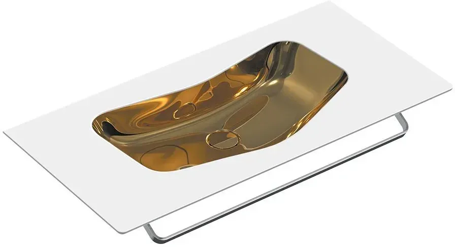 Раковина  Catalano Edition 100x50Cm BiałyZłoty 1100EDBO Київ - фото 1