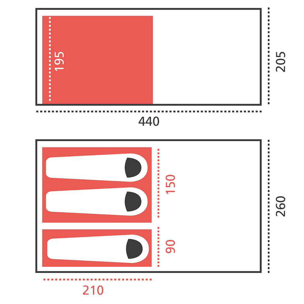 Намет Grand Canyon Helena 3 Mojave Desert (330030) Вінниця - фото 12