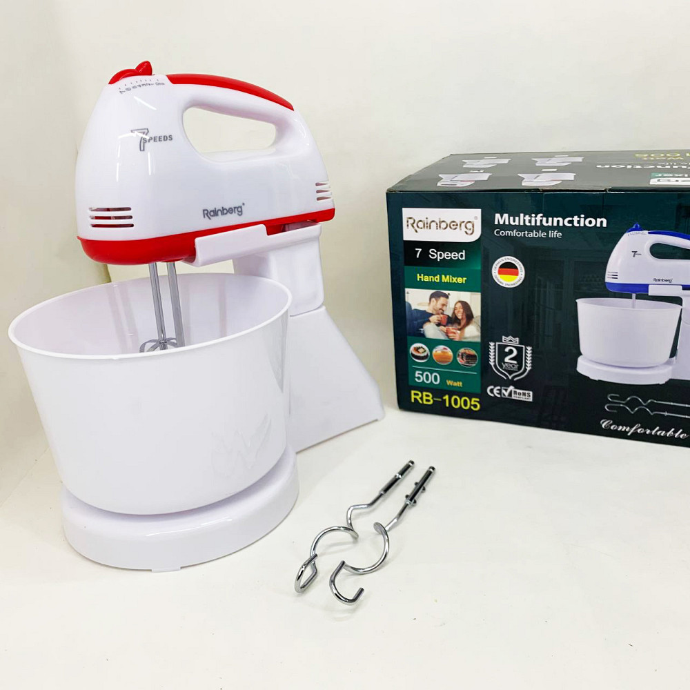 Міксер для зручного приготування їжі, Ручний міксер для випічки Надійний кухні OF-66 Івано-Франківськ - фото 5