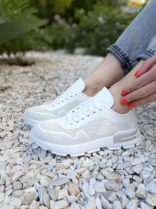 AVALON Кросівки жіночі AVALON 577 білі (весна-літо, шкіра натуральна) (4581) Коломыя - изображение 8