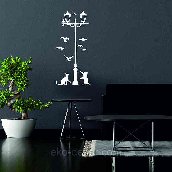 Декоративне настінне 3D Панно «Коти» Декор на стіну з об'ємом Київ