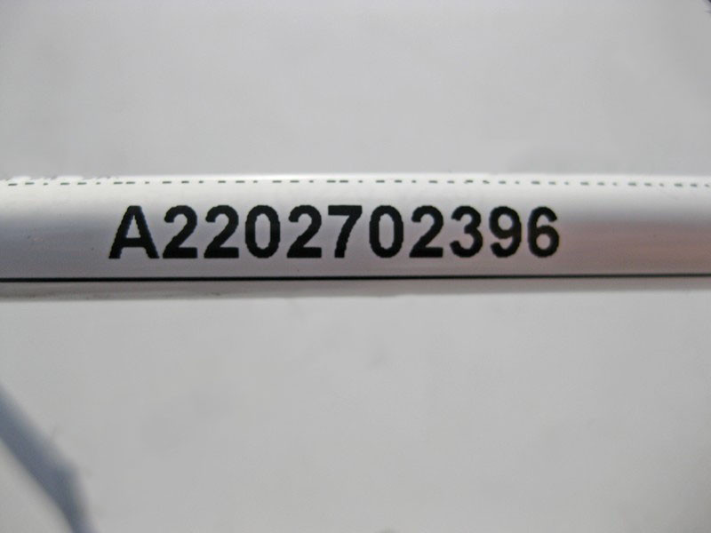 Mercedes-Benz  A2202702396 Трубка охолодження масла АКП права при двигуні OM628 V8 4.0 cdi S-Class W220 Одеса - фото 5