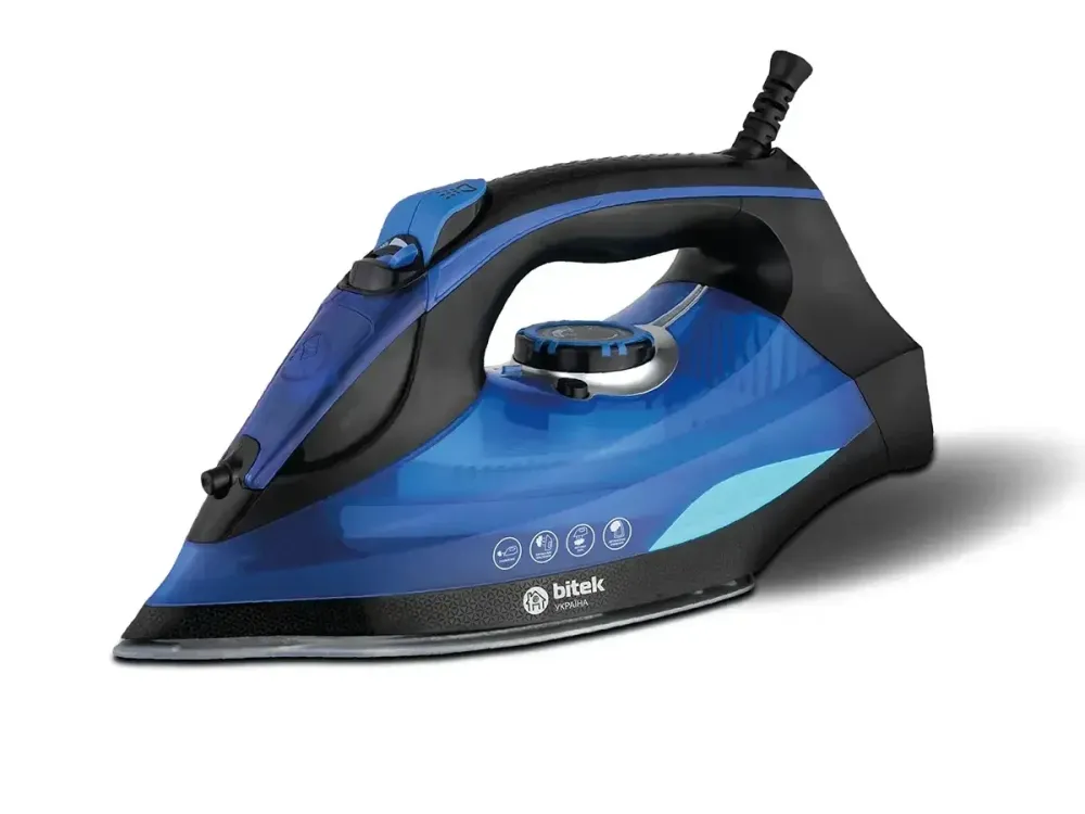 Праска парова з керамічною підошвою 3200Вт BITEK BT-1321B Одеса - фото 3