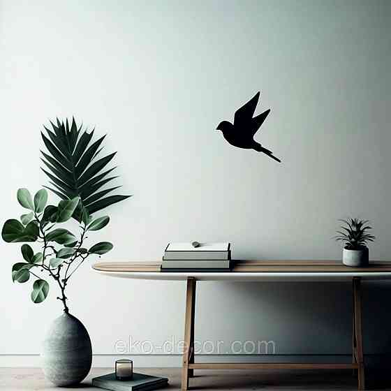 Декоративное настенное Панно «Птичка» Декор на стену(цена за 1шт) Киев