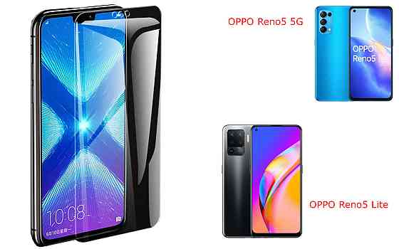 Захисне скло NeoGlass для OPPO Reno5 5G, OPPO Reno5 Lite – надпрозоре та стійке Київ